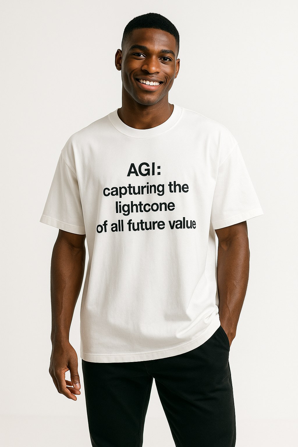 AGI: capturing the lightcone of all future value